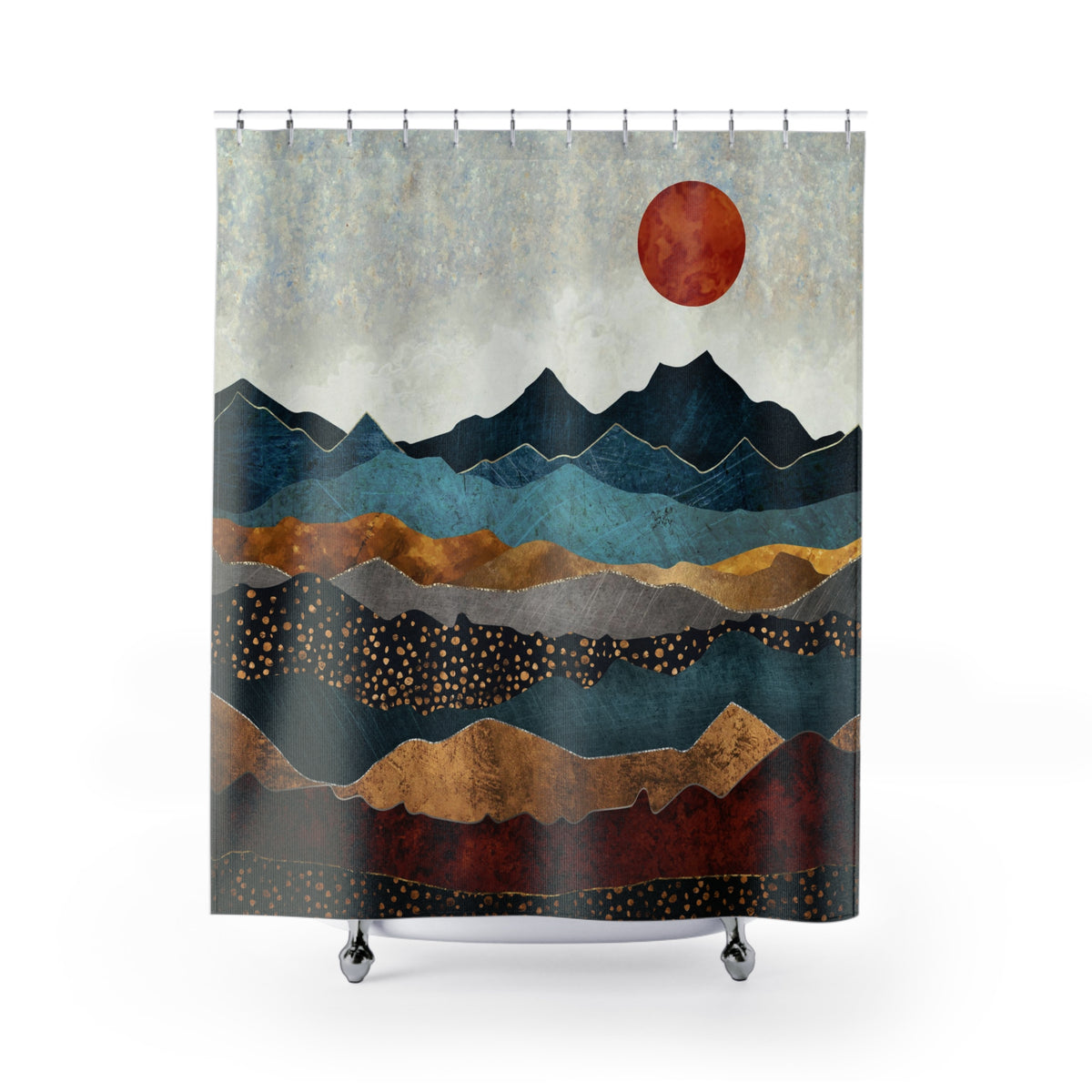 Amber Dusk - Shower Curtain
