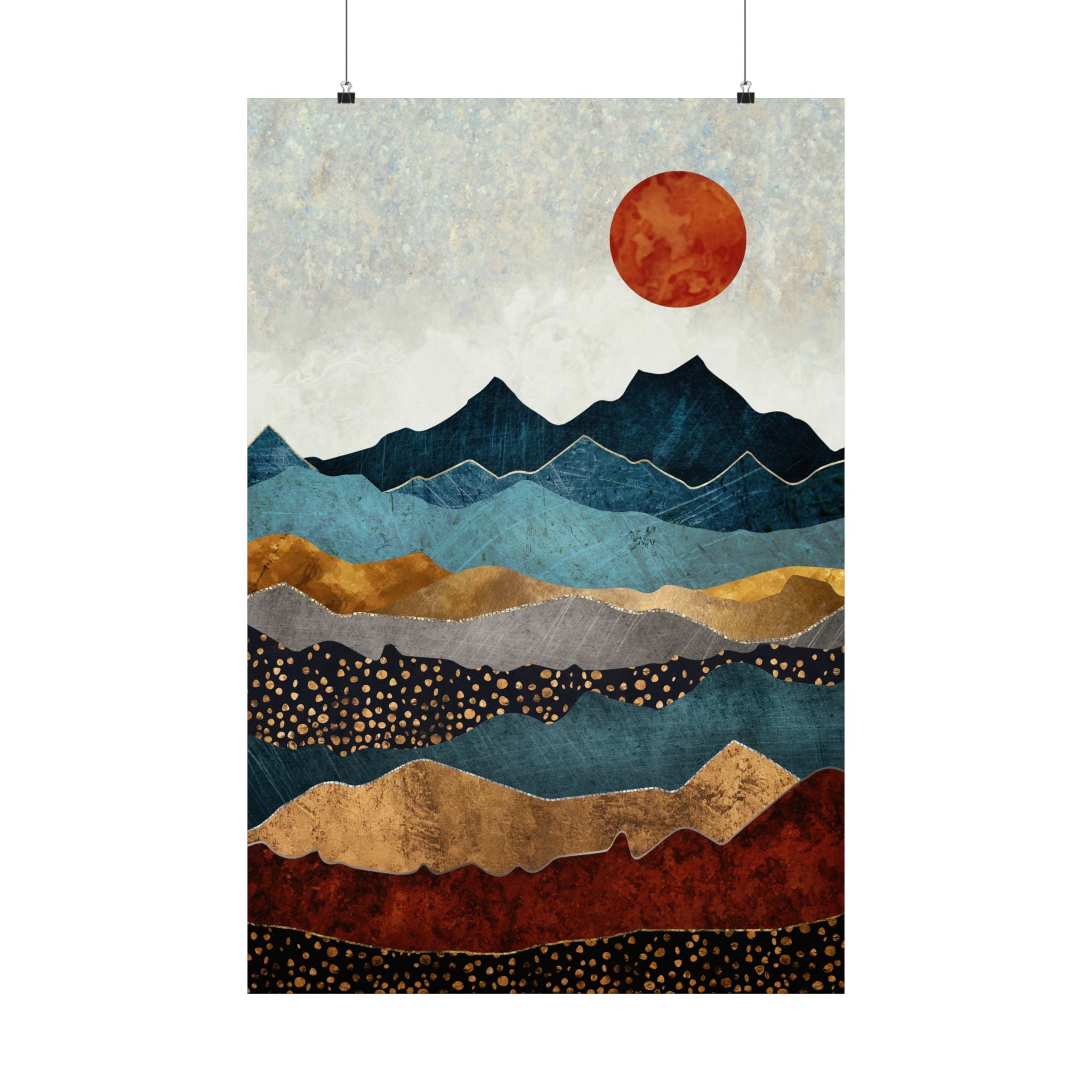 Amber Dusk - Poster Print - No Frame