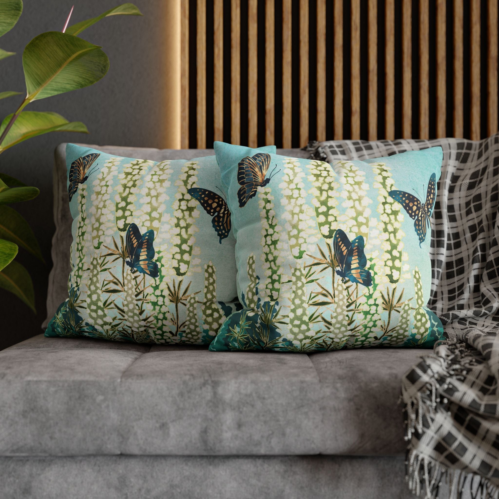Butterfly Garden - Decorative Pillow Cover