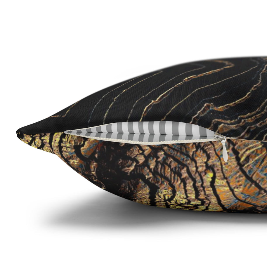 Golden Canyons - Decorative Pillow Cover