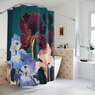 Iris Abstract - Shower Curtain