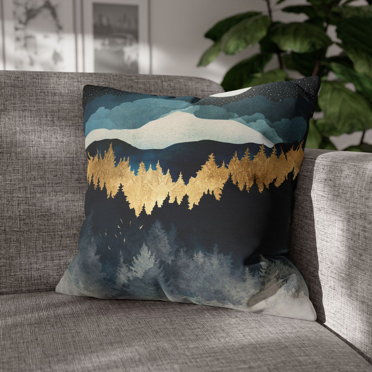 Indigo Night - Decorative Pillow Cover
