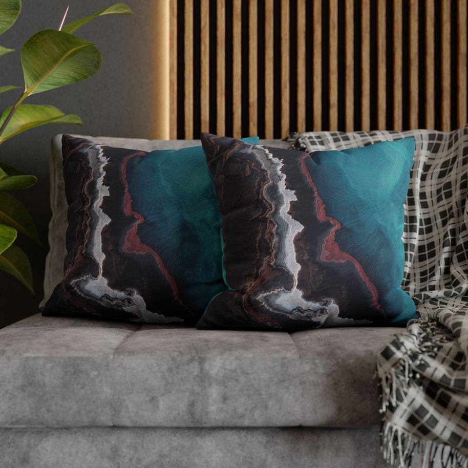 GeoScape 6 - Decorative Pillow Cover