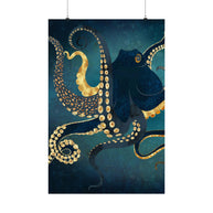 Metallic Octopus IV - Poster Print - No Frame