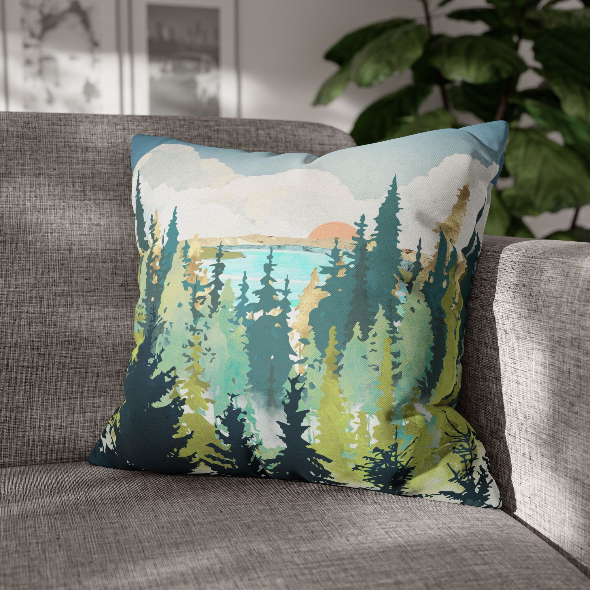Summer View - Decorative Pillow Cover