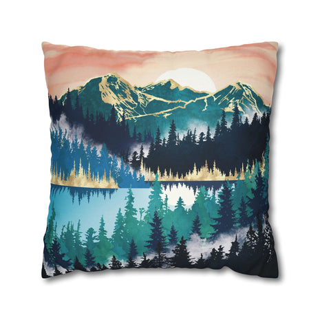 Lake Mist - Decorative Pillow Cover