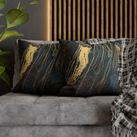 Metallic Jellyfish  - Decorative Pillow Cover