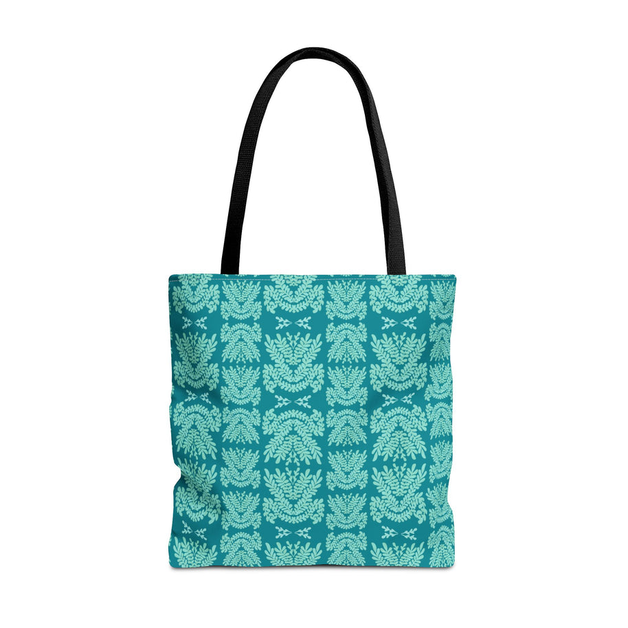 Teal and Mint Botanical - Tote Bag
