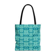 Teal and Mint Botanical - Tote Bag