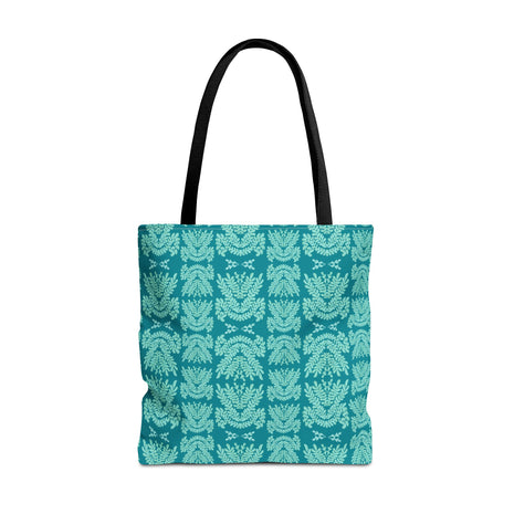 Teal and Mint Botanical - Tote Bag