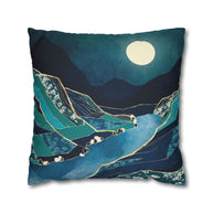 Spring River Night - Decorative Pillow Cover