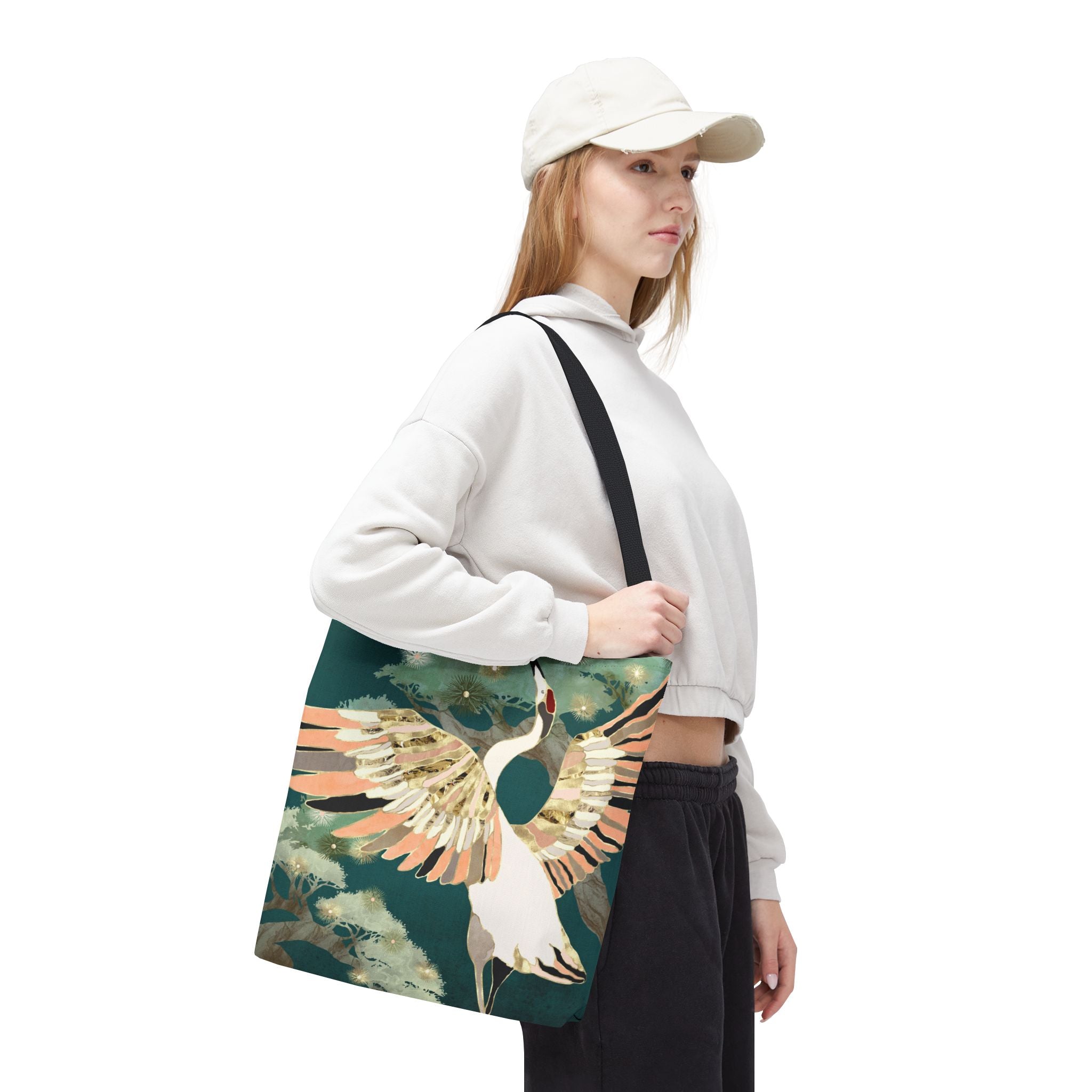 Golden Crane - Tote Bag