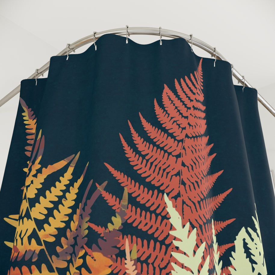 Autumn Fern - Shower Curtain