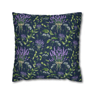 Wild Flower Bouquet with Navy - Decorative Pillow Cover