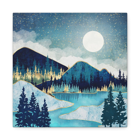 Morning Stars Matte Canvas, Stretched, No Frame
