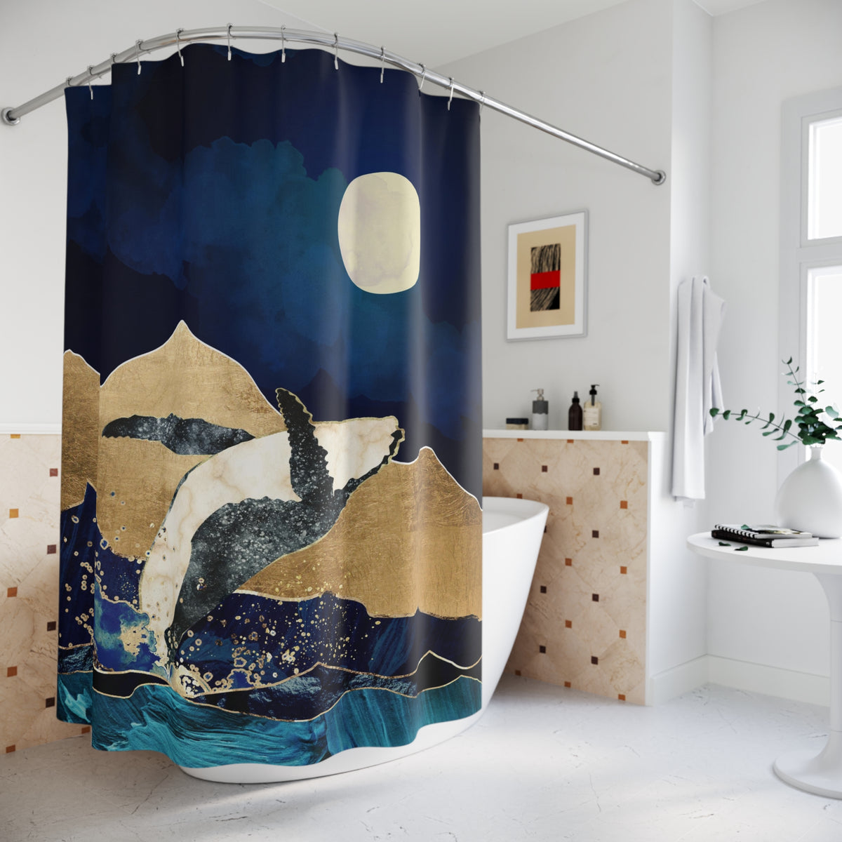 Live Free - Shower Curtain