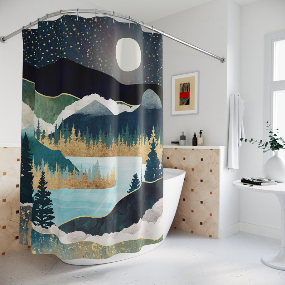 Star Lake - Shower Curtain