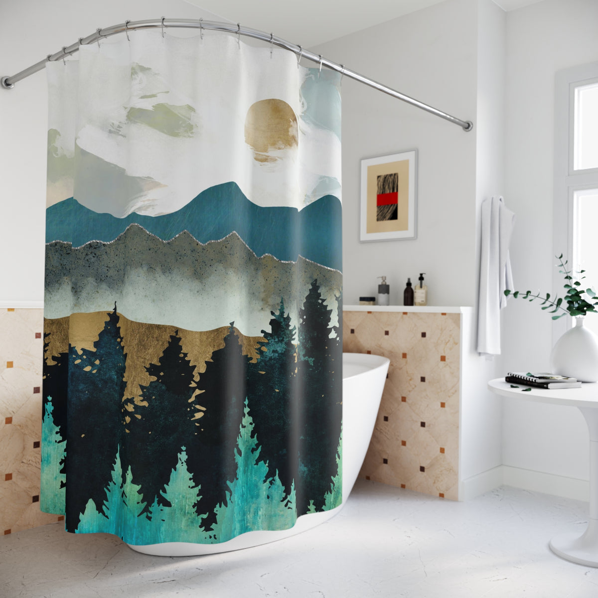 Forest Mist - Shower Curtain