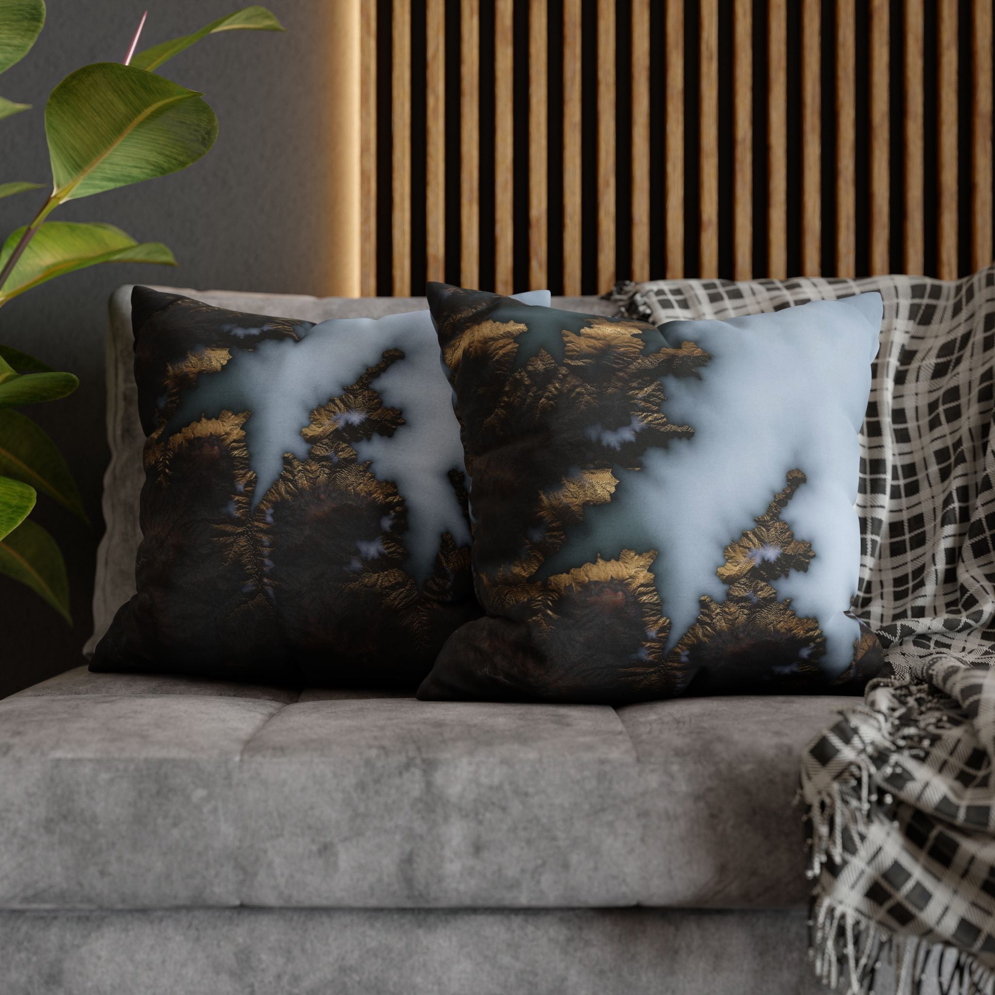 GeoScape 3 - Decorative Pillow Cover