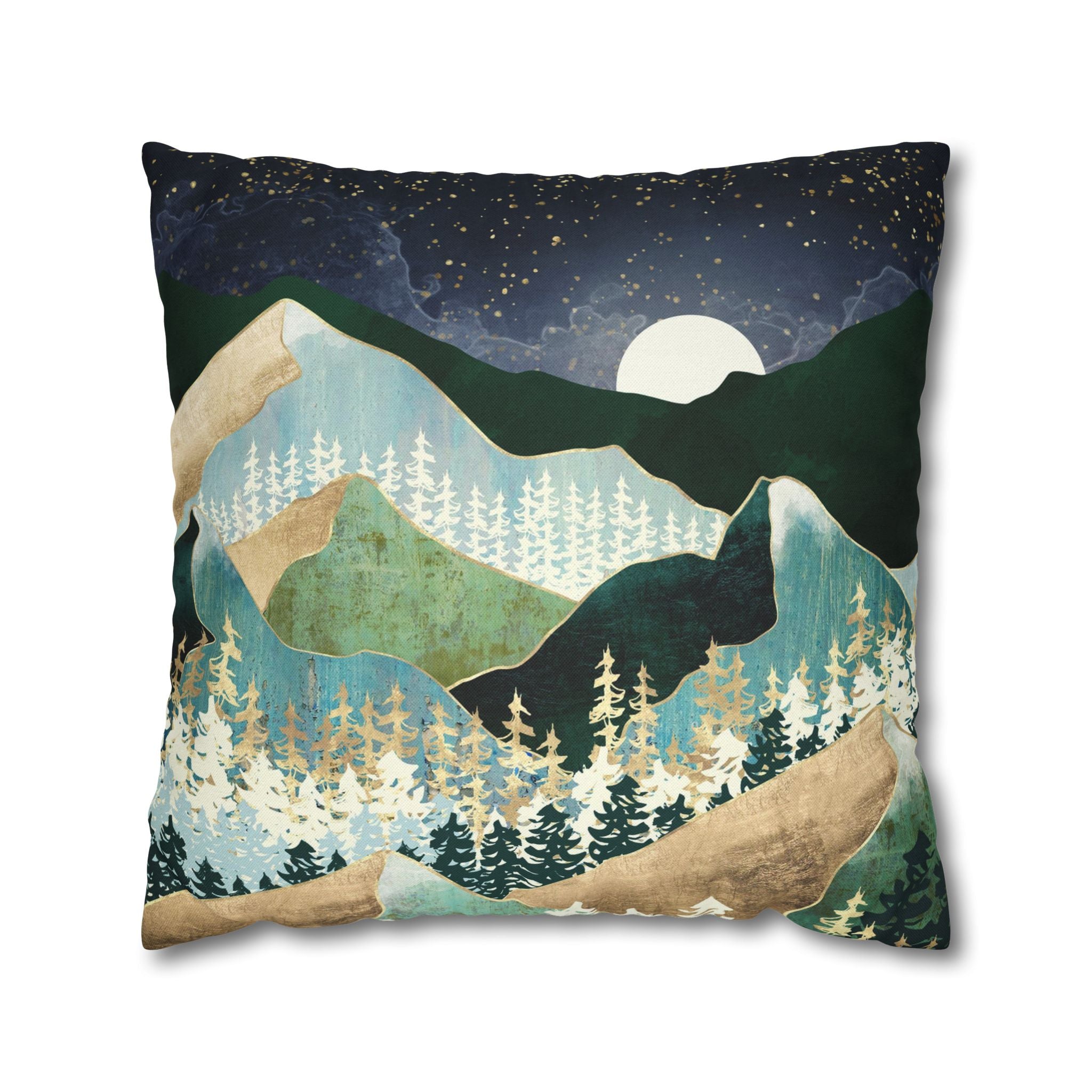 Spring Night Vista - Decorative Pillow Cover