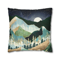 Spring Night Vista - Decorative Pillow Cover