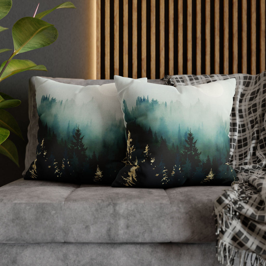 Forest Glow - Decorative Pillow Cover