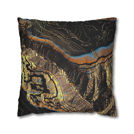 Golden Canyons - Decorative Pillow Cover
