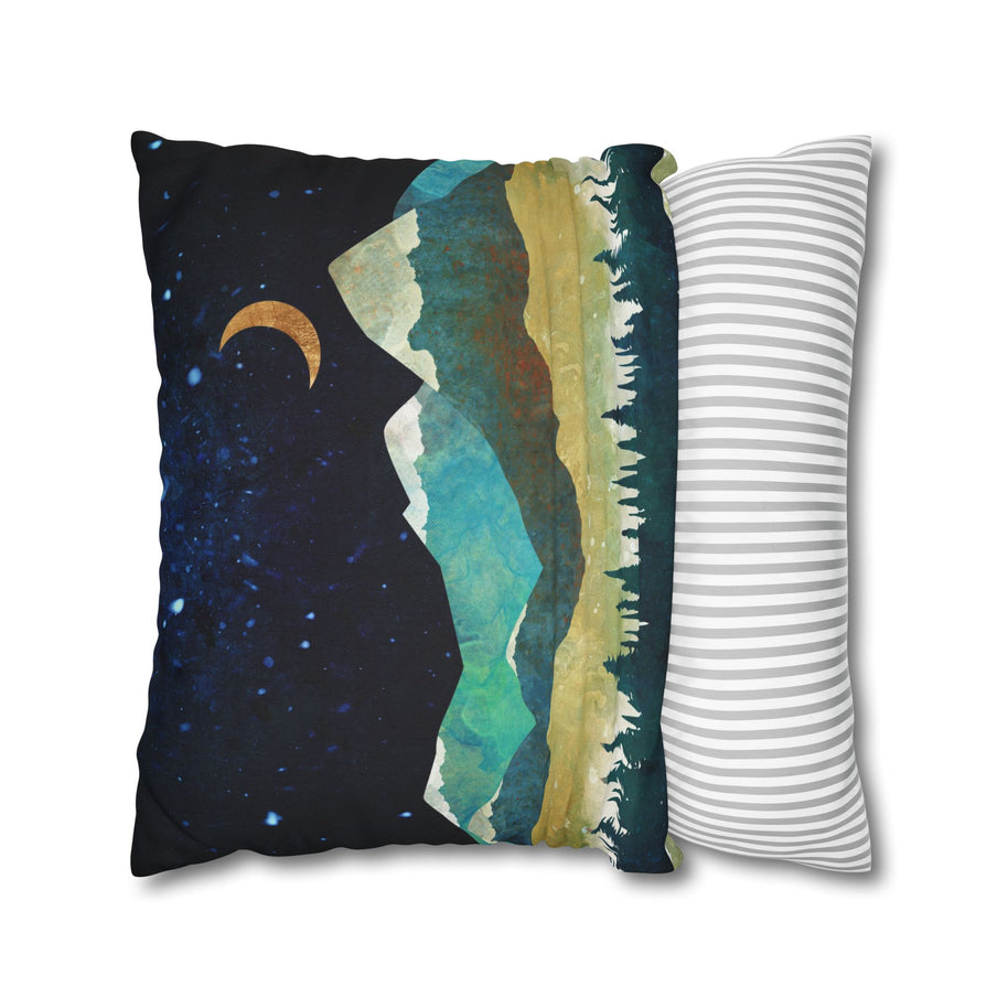 Snowy Night - Decorative Pillow Cover
