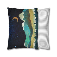Snowy Night - Decorative Pillow Cover