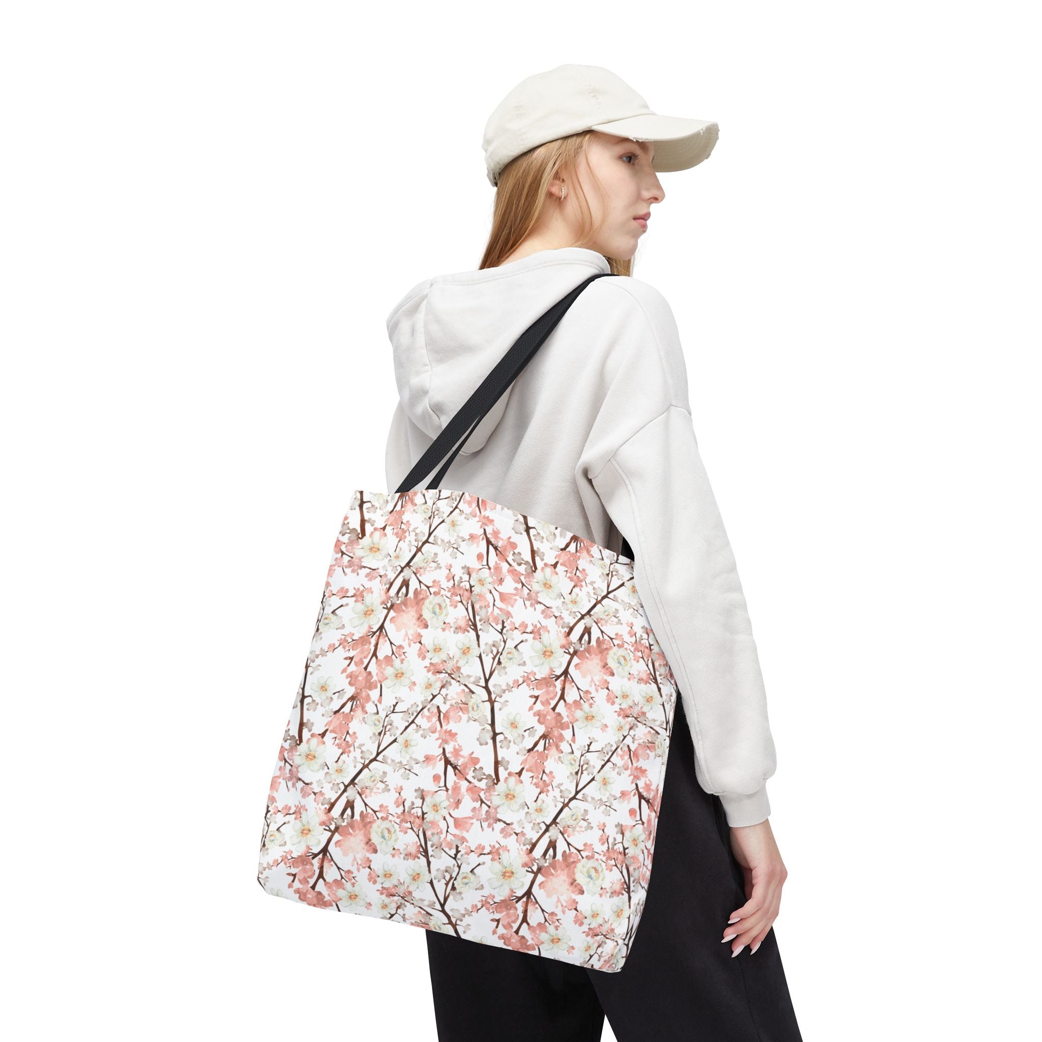 Botanical Blossoms with White - Tote Bag