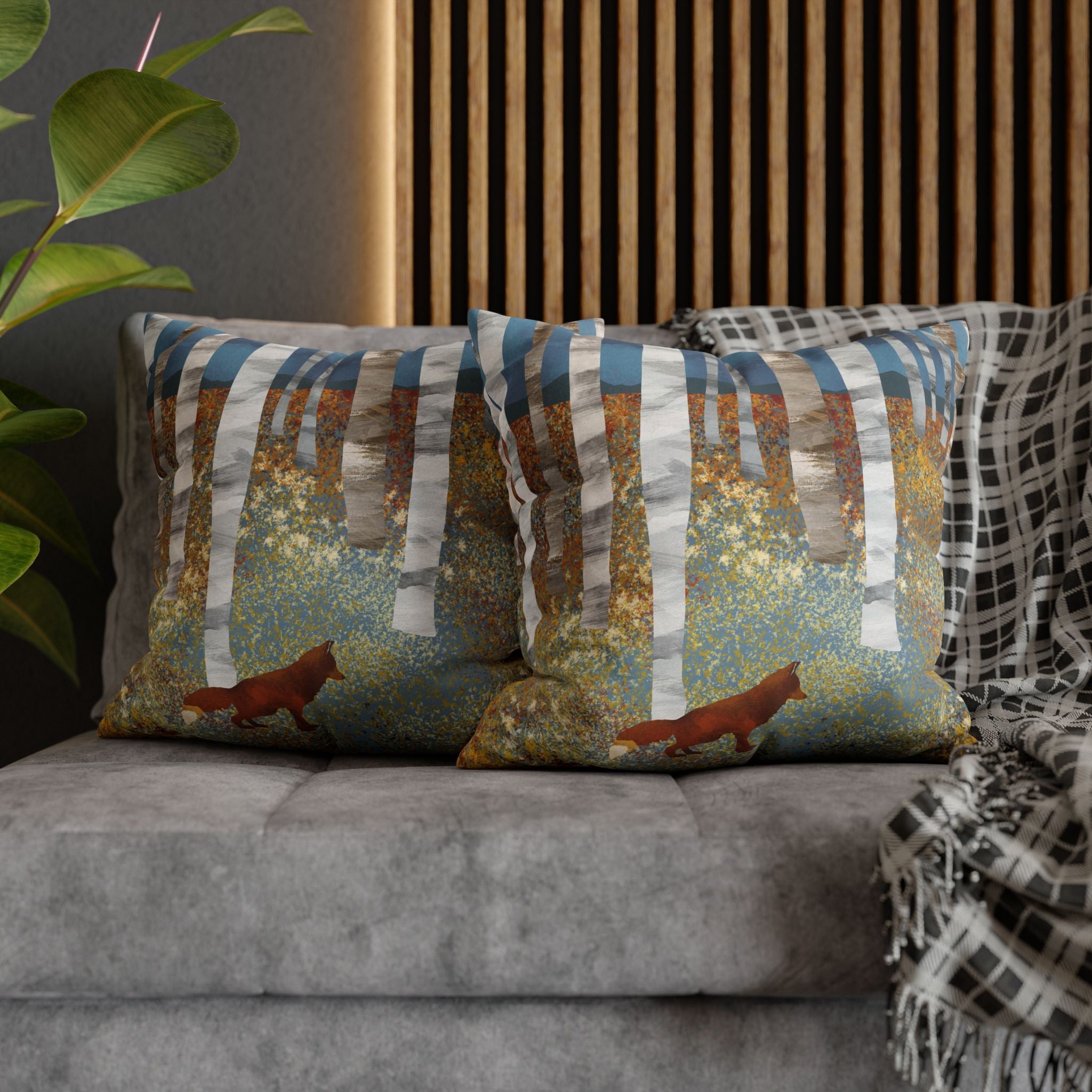 Autumn Fox - Decorative Pillow Cover