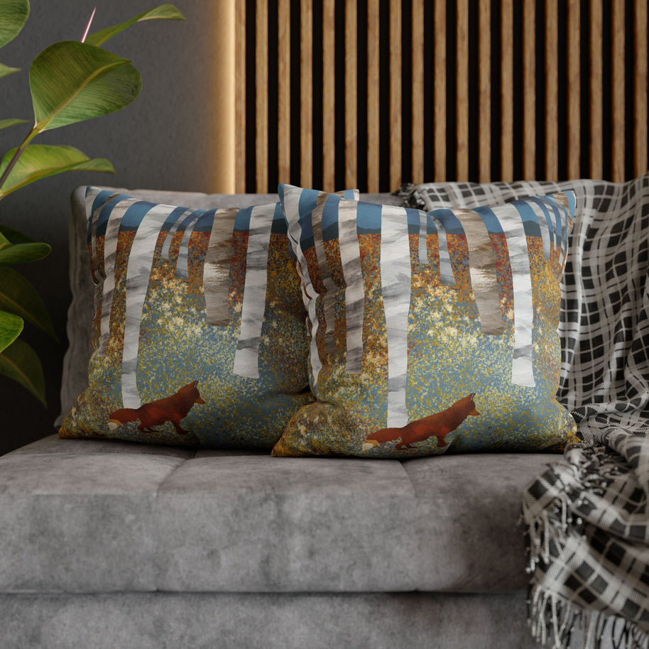 Autumn Fox - Decorative Pillow Cover