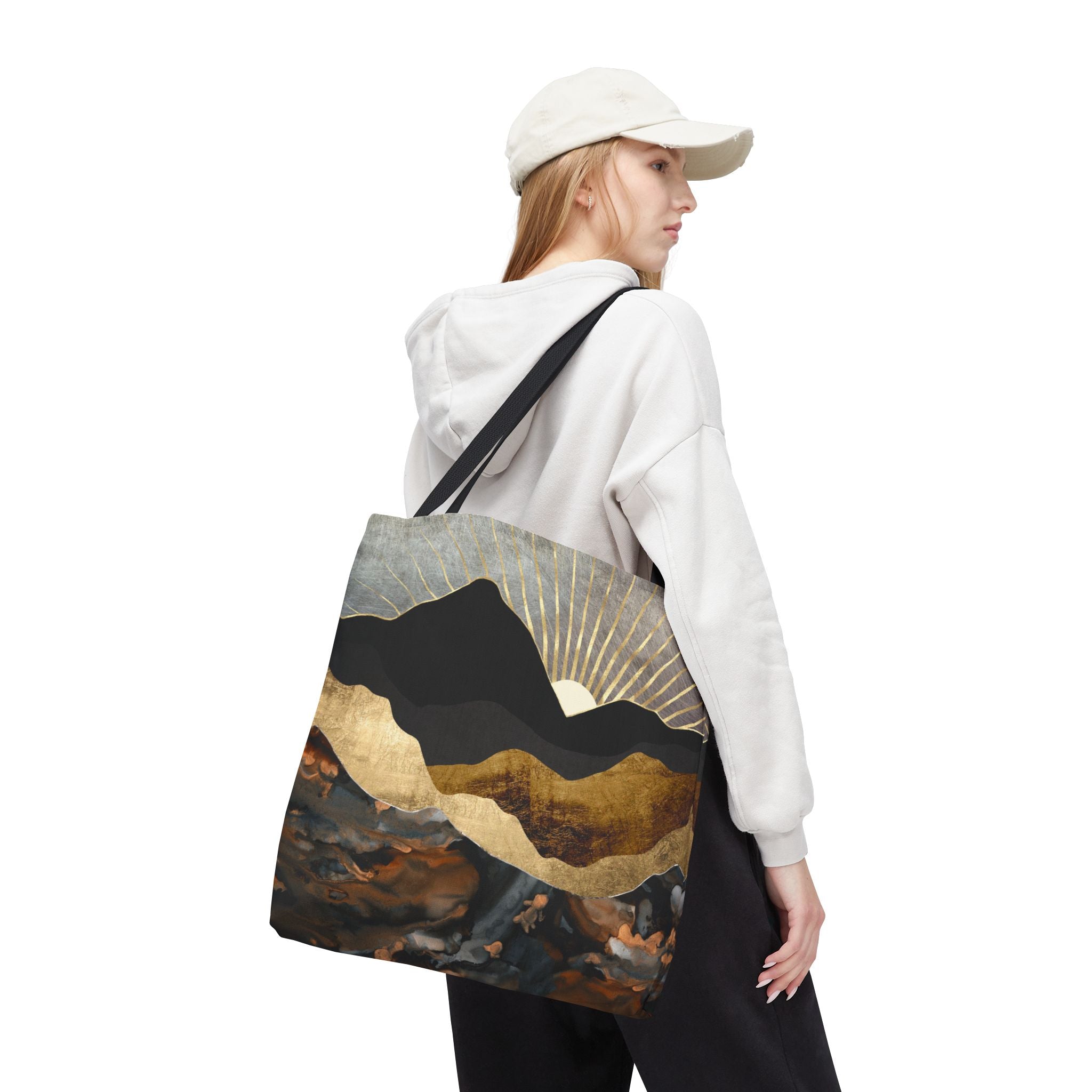 Copper and Gold Mountains - Tote Bag