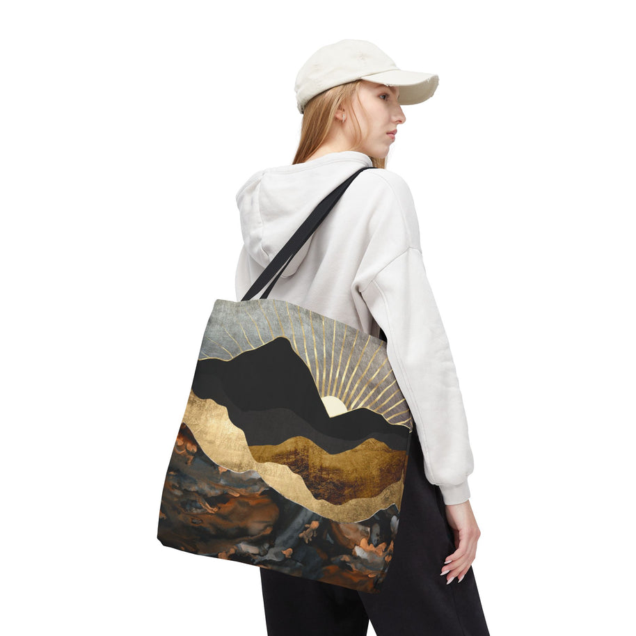 Copper and Gold Mountains - Tote Bag
