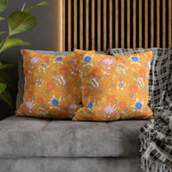 Mustard Protea - Decorative Pillow Cover