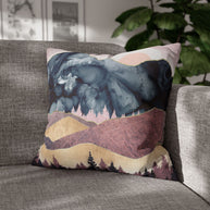 Mauve Vista - Decorative Pillow Cover
