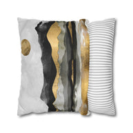 Golden Spring Moon - Decorative Pillow Cover