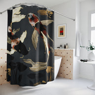 Metallic Koi IV - Shower Curtain