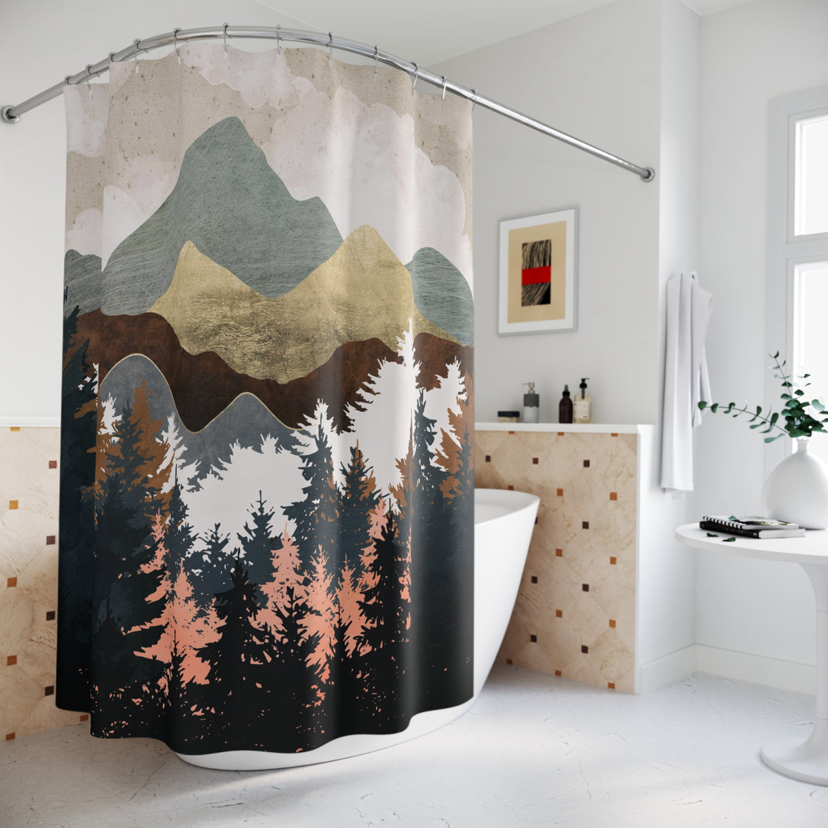 Forest View - Shower Curtain