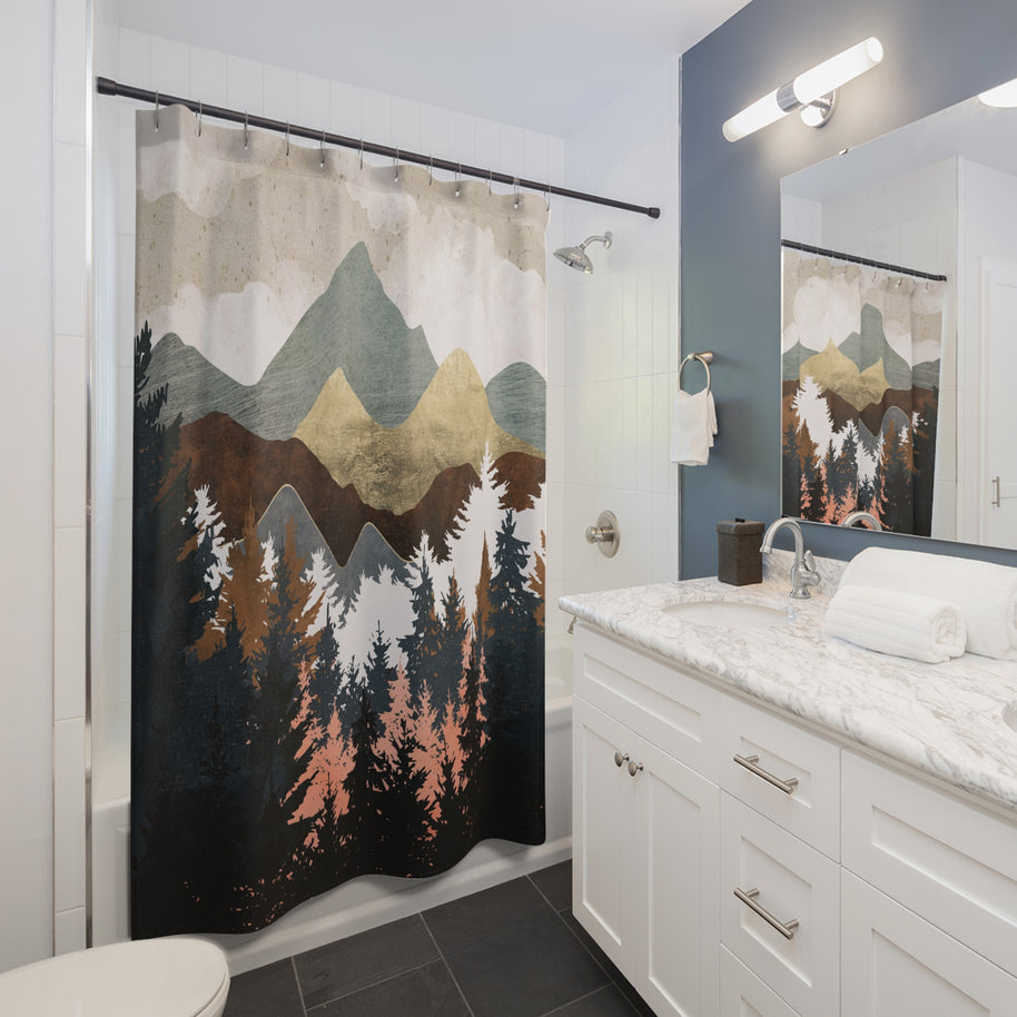 Forest View - Shower Curtain
