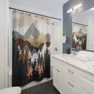 Forest View - Shower Curtain