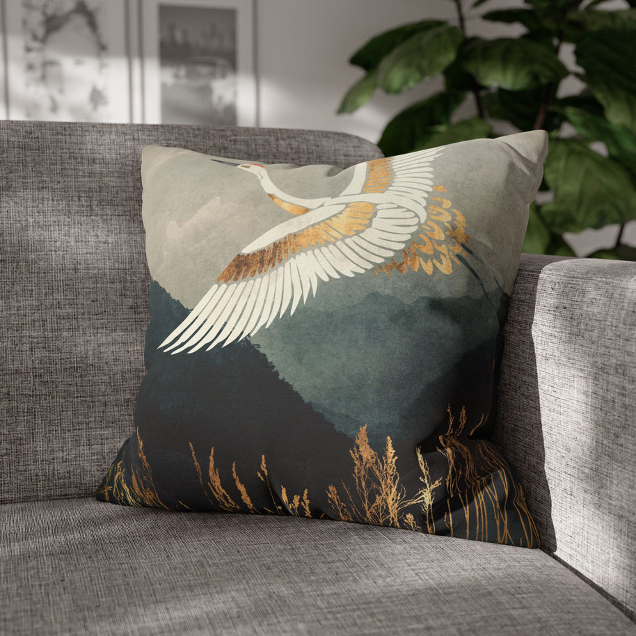 Elegant Flight - Decorative Pillow Cover