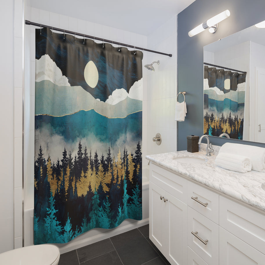 Evening Mist - Shower Curtain