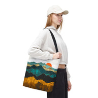 Turquoise Vista - Tote Bag