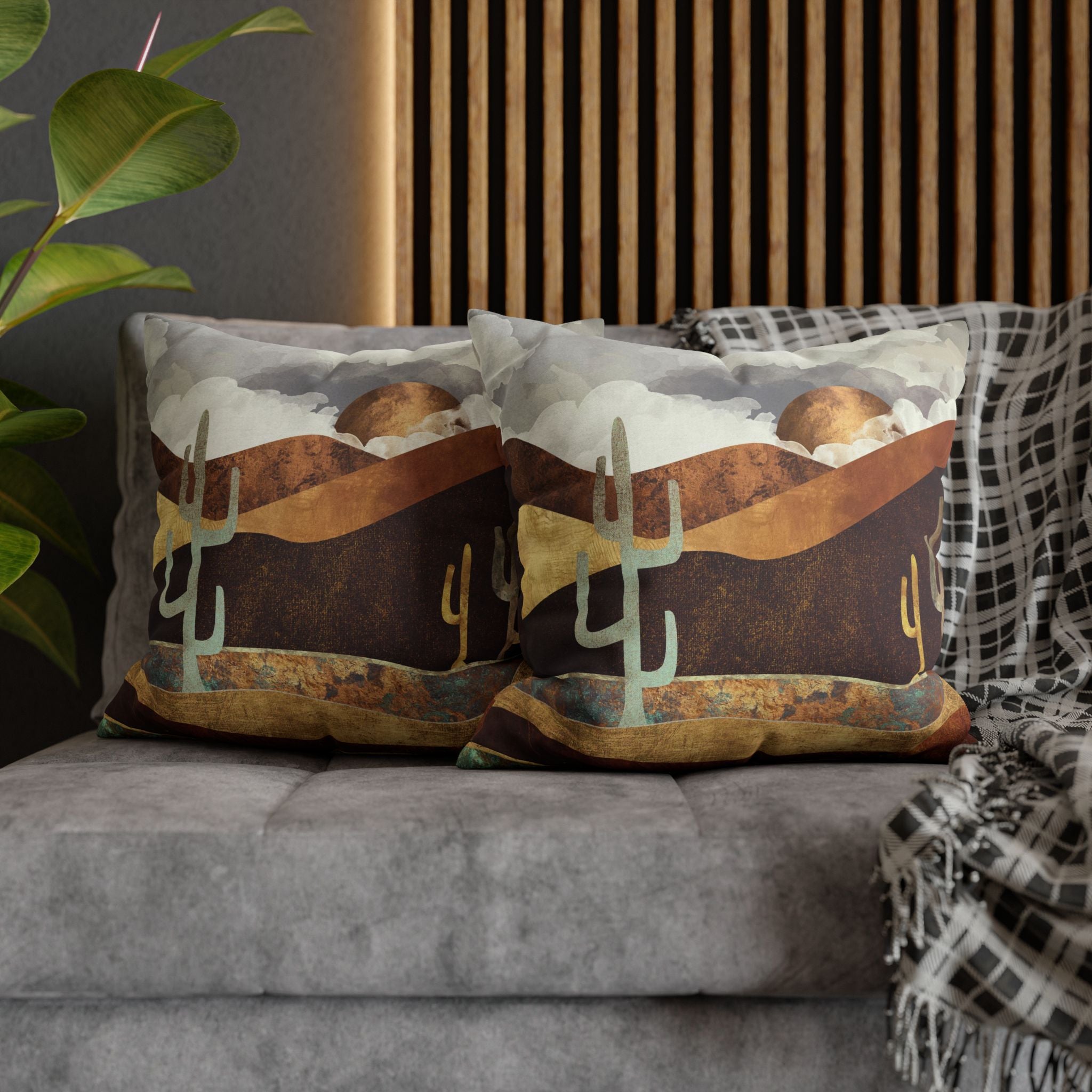 Patina Desert - Decorative Pillow Cover