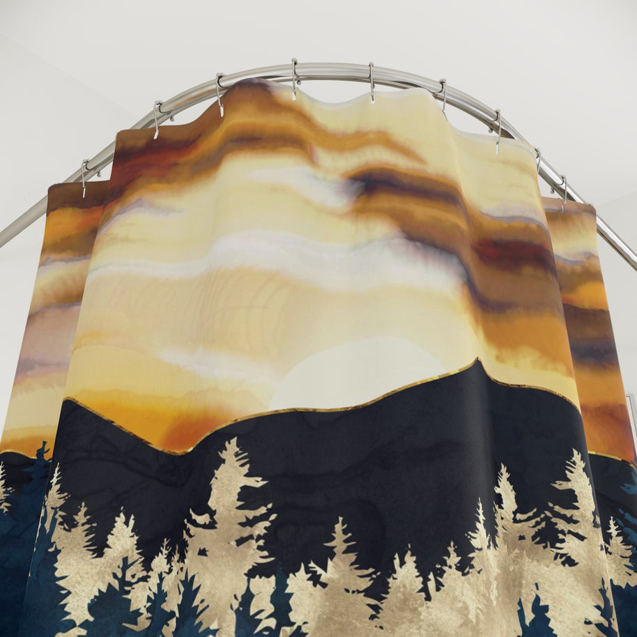 Fall Sunset - Shower Curtain