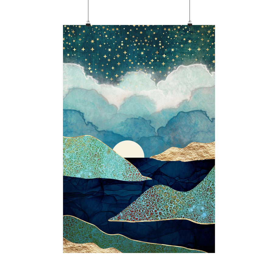Ocean Clouds - Poster Print - No Frame