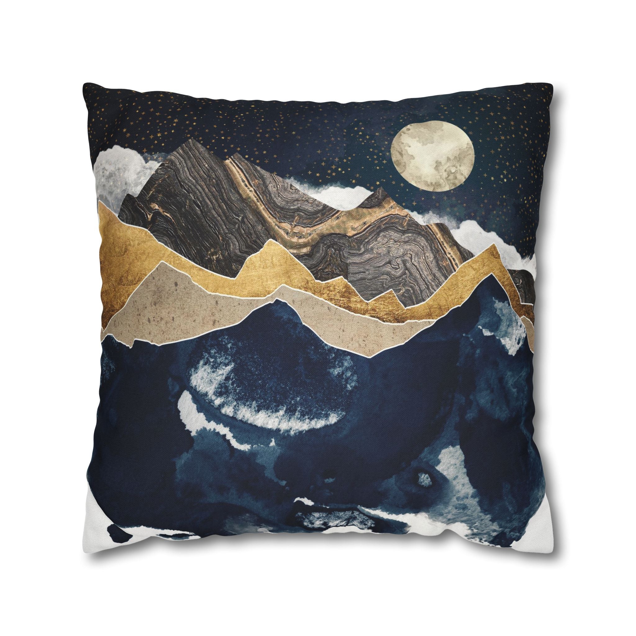 Midnight Winter - Decorative Pillow Cover