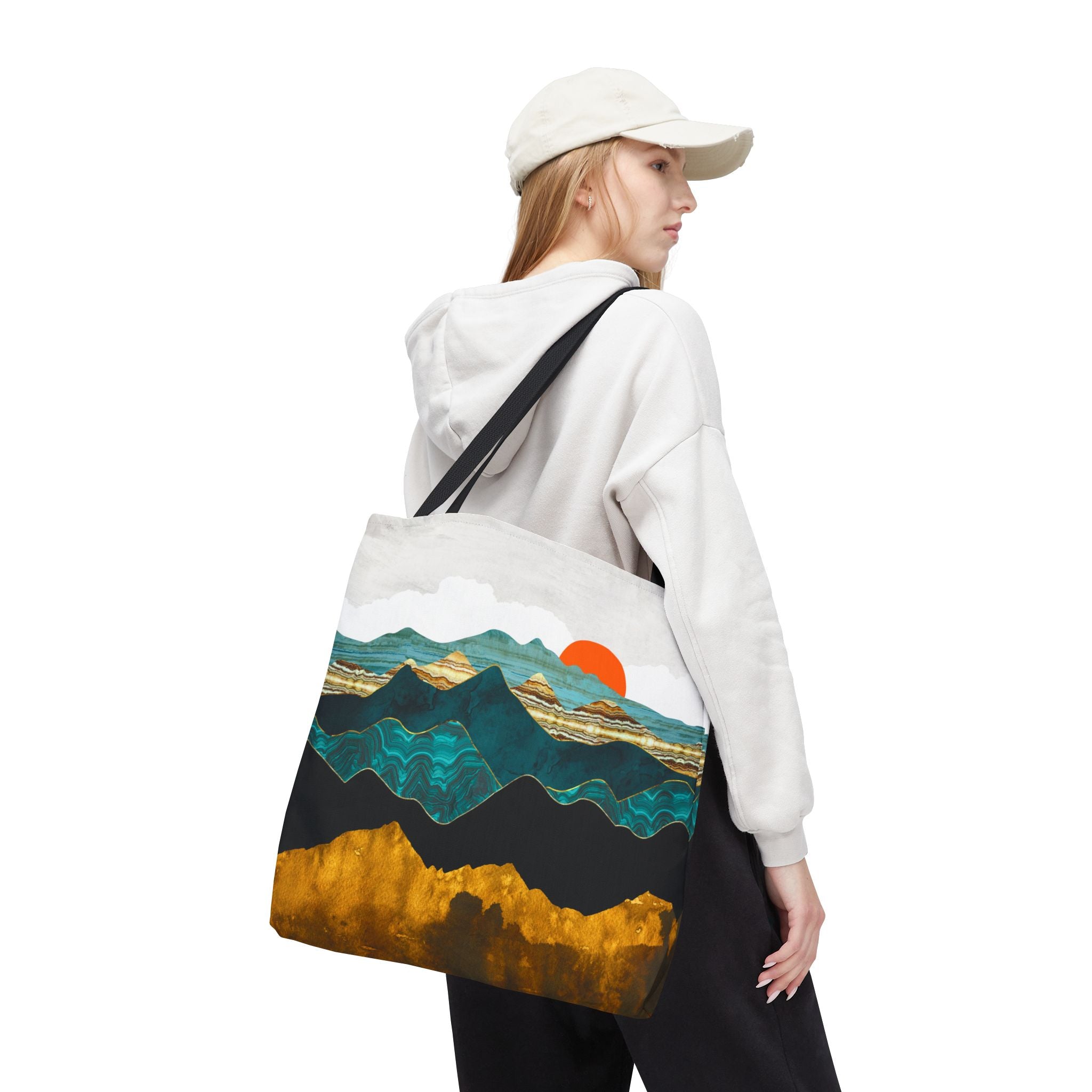 Turquoise Vista - Tote Bag