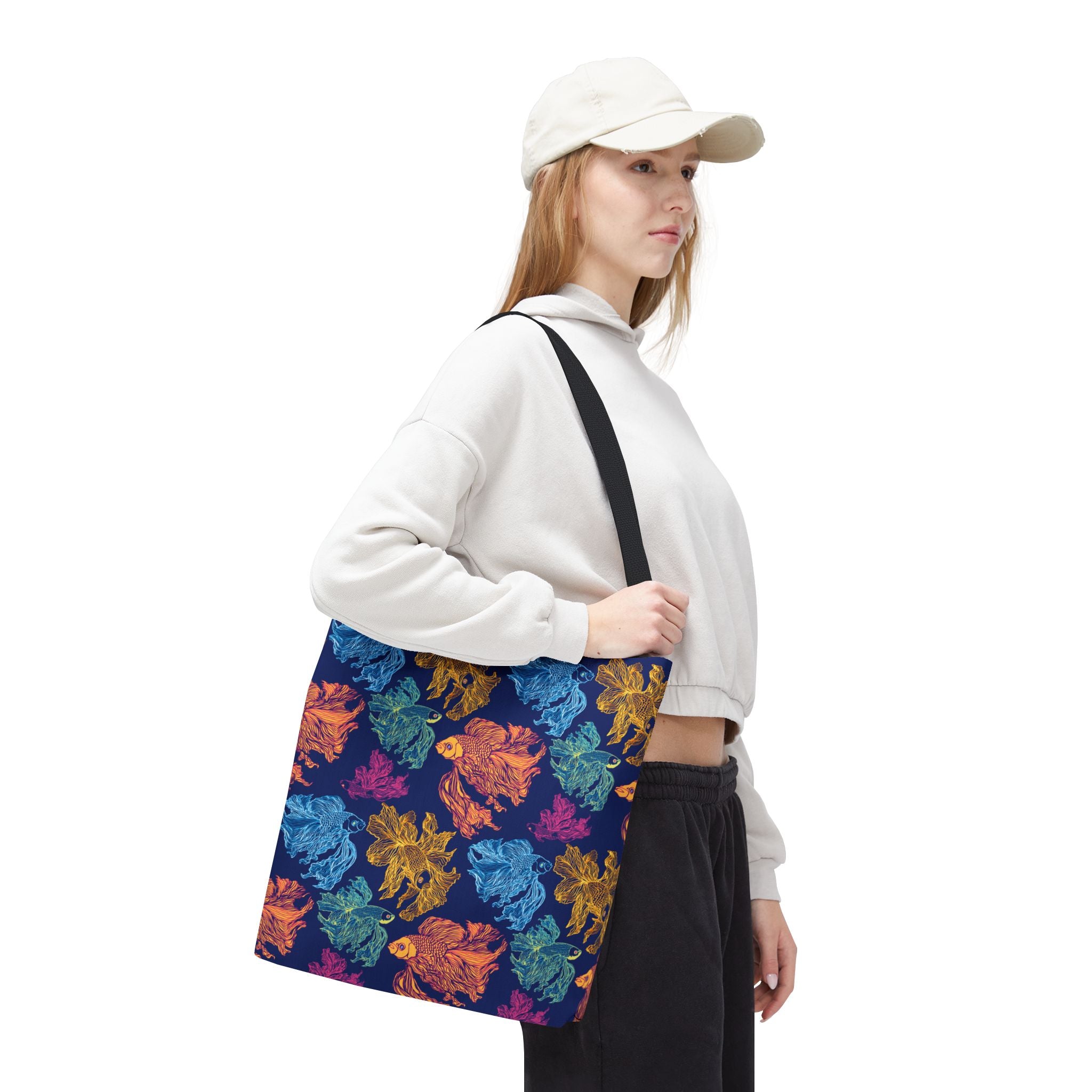 Betta Fish Color Pop - Tote Bag